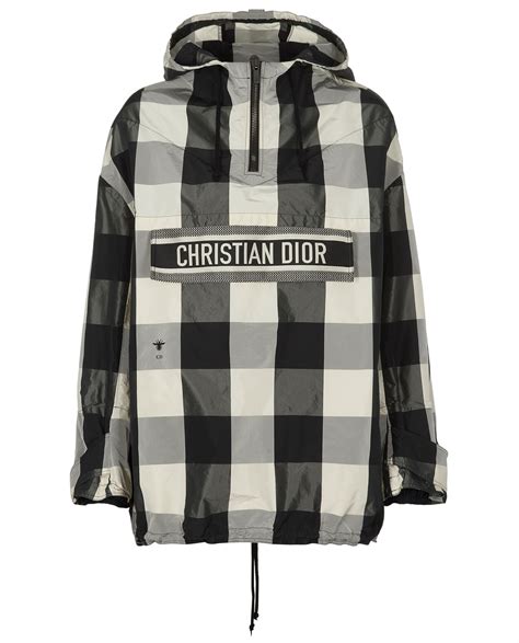 christian dior anorak jacket|Hooded Anorak Black Fleece .